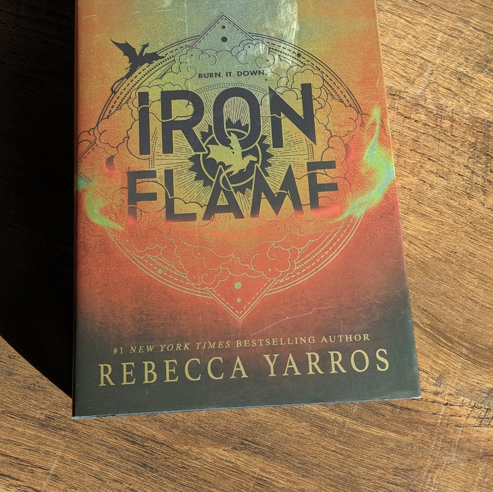 First edition Iron Flame with custom sprayed edges
